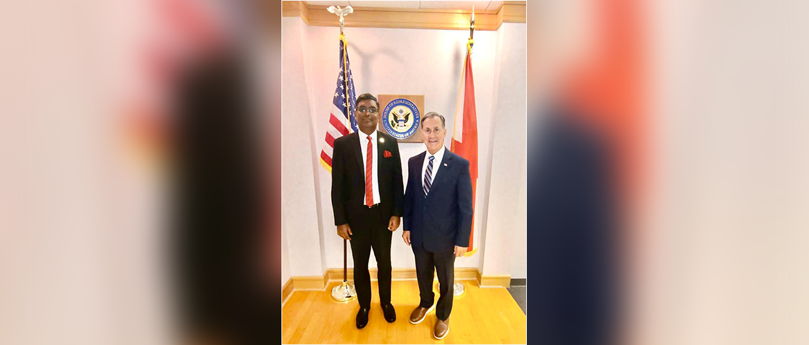  Consul General met Hon'ble Congressman Gary Palmer, Alabama - July 26, 2024
