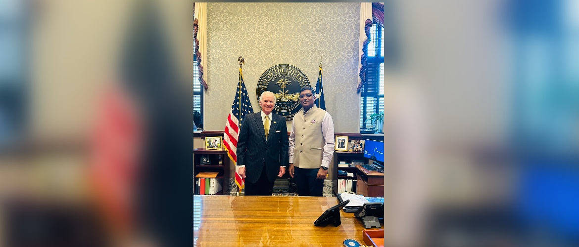  Consul General meets Mr. Henry McMaster, Governor of South Carolina